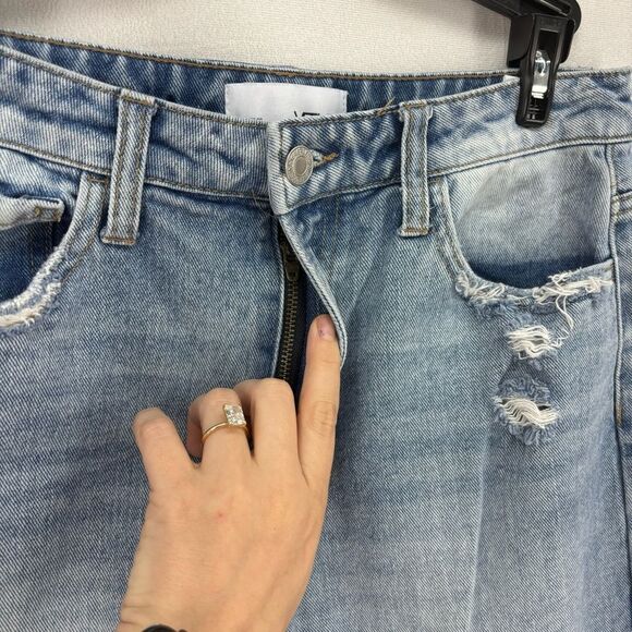 VERVET BY FLYING MONKEY Light Blue Ankle Jeans - Picture 6 of 11